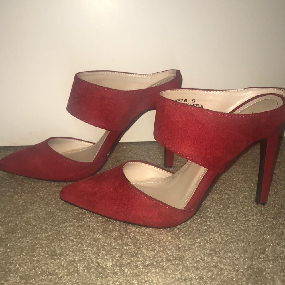 Comfy Red Heels
